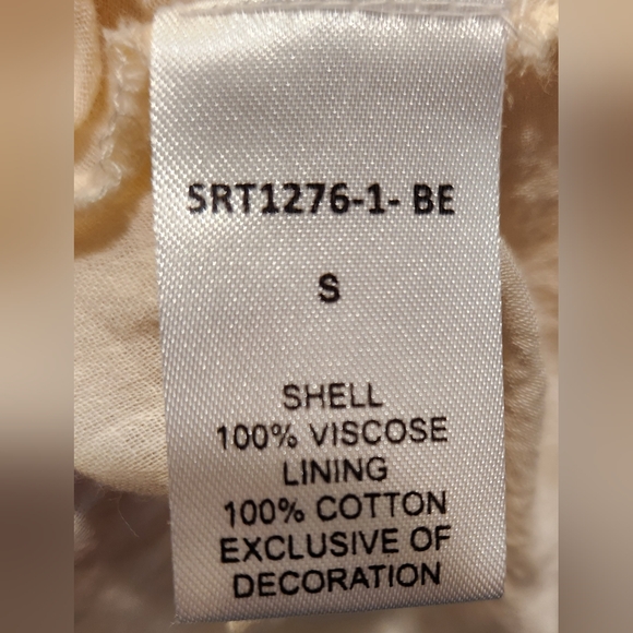 THML Women’s Size Small 100% Cotton Multi Print Leopard/orange Floral Dress - Picture 4 of 5